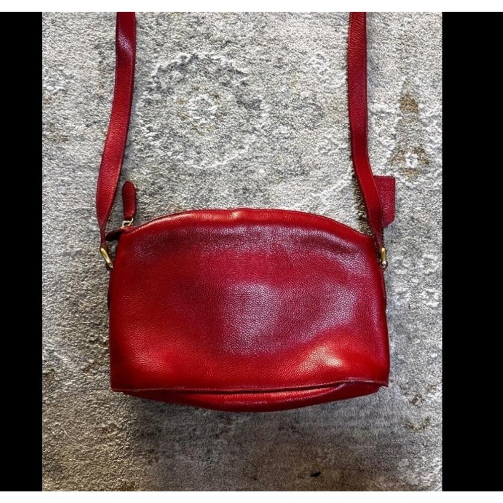 VINTAGE COACH Red Purse Handbag Pocketbook - Picture 7 of 8